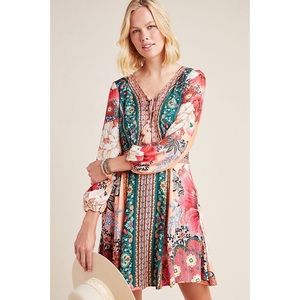 Anthropologie Farm Rio Topanga floral mini dress